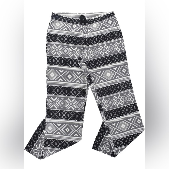 Old Navy Women's Size M Mid-Rise Patterned Micro Performance Fleece Pajama - Picture 4 of 4